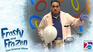 Frosty And Frozen Live Science Show At Exploration Place In Wichita Kansas